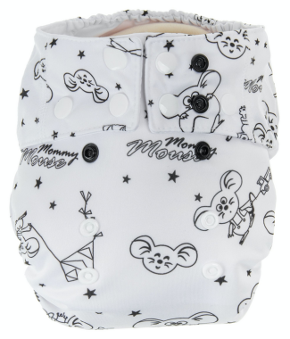 Cloth Diaper AIO Mommy Mouse