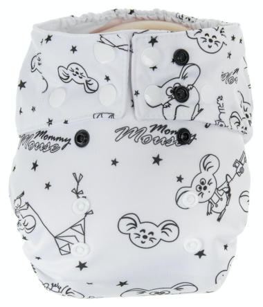 Cloth Diaper AIO Mommy Mouse