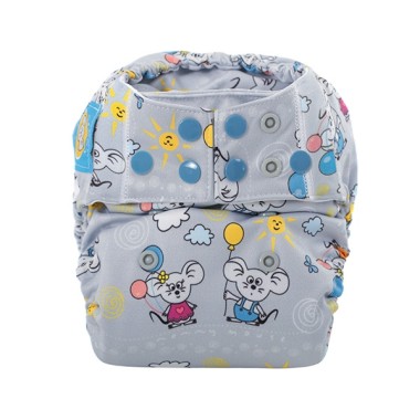 Pannolino Lavabile AIO Mommy Mouse- TOPI E PALLONCINI