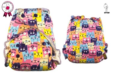 Washable diaper FITTED Katyv Baby SNAP