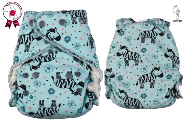 Washable diaper FITTED Katyv Baby SNAP