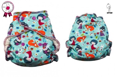 Washable diaper FITTED Katyv Baby SNAP