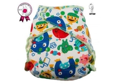 Washable diaper FITTED Katyv Baby SNAP