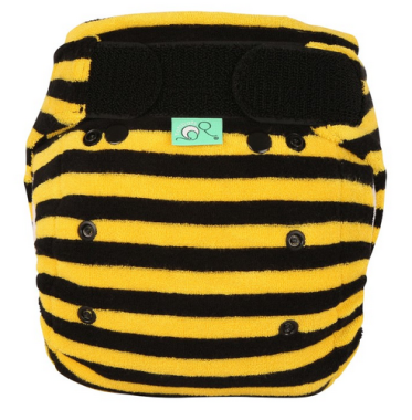 Fitted Tots Bots Bamboozle velcro