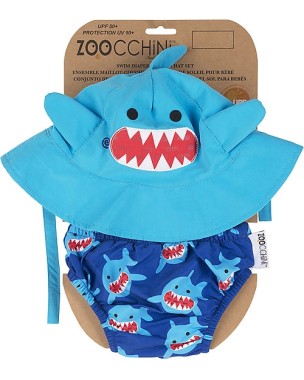 Zoocchini Containment Swimsuit and Anti UV Hat
