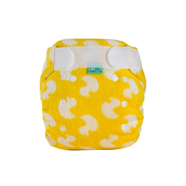 Newborn FITTED Tots Bots washable diaper