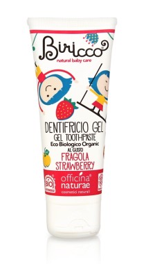 BIRICCO Strawberry Ecobio Toothpaste Gel