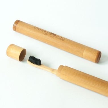 Bam&Boo bamboo travel toothbrush holder