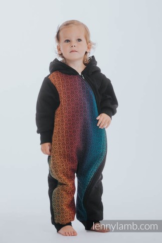 Tutona in felpa e pile BEAR ROMPER Lenny Lamb