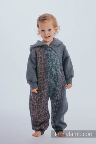 Tutona in felpa e pile BEAR ROMPER Lenny Lamb
