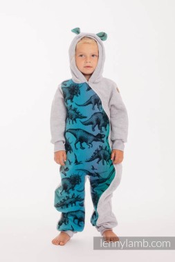 BEAR ROMPER Lenny Lamb fleece and fleece jumpsuit