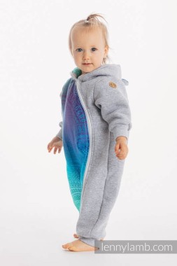 Tutona in felpa e pile BEAR ROMPER Lenny Lamb