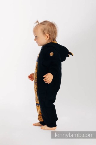 Tutona in felpa e pile BEAR ROMPER Lenny Lamb