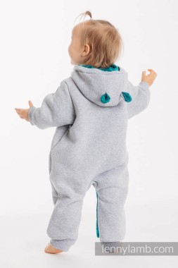 Tutona in felpa e pile BEAR ROMPER Lenny Lamb