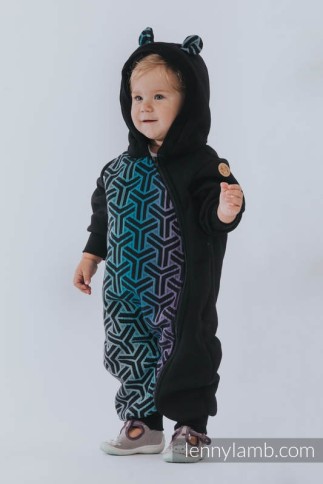 Tutona in felpa e pile BEAR ROMPER Lenny Lamb
