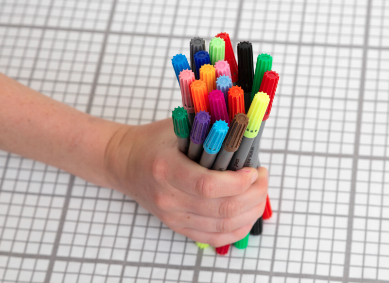 Washable Eat Sleep Doodle Markers