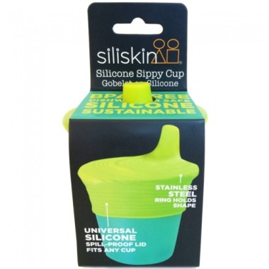 GoSili silicone sippy cup with spout
