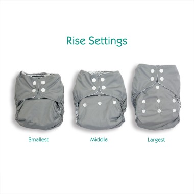 Cloth Diaper AIO NATURAL Thirsties SNAP