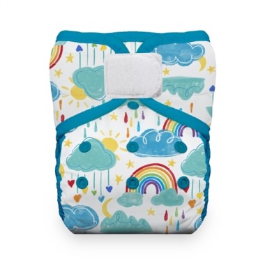 Cloth Diaper POCKET NATURAL Thirsties VELCRO