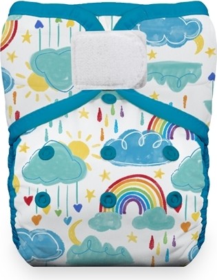 Cloth Diaper POCKET NATURAL Thirsties VELCRO
