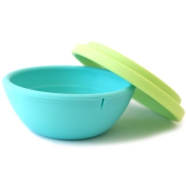 Silicone bowl with GoSili dish/lid