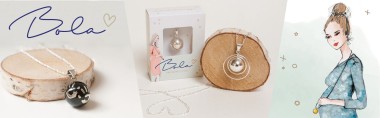 Bola calls angels with Babylonia silver chain