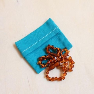 Mammarsupio Baltic amber teething necklace