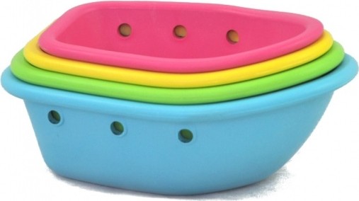 Green Sprouts stackable pierced boats