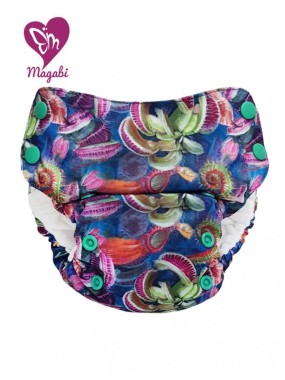 Cloth Diaper AIO SIDE hemp/cotton/mayka (coolmax) Magabi