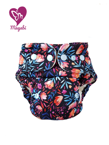Cloth Diaper FITTED v2 Magabi SNAP