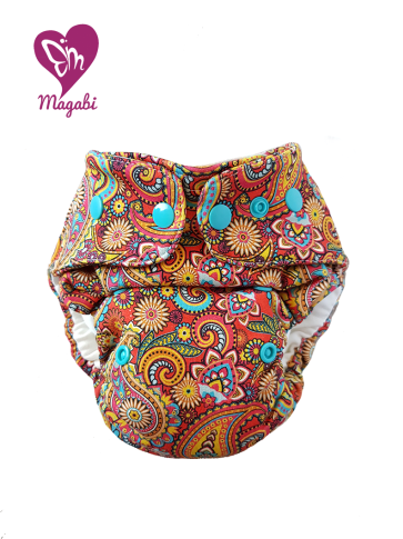 Cloth Diaper FITTED v2 Magabi SNAP