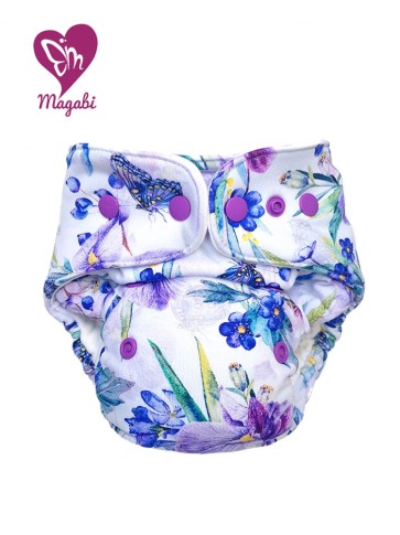 Cloth Diaper FITTED v2 Magabi SNAP