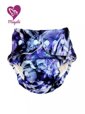 Cloth Diaper FITTED v2 Magabi SNAP