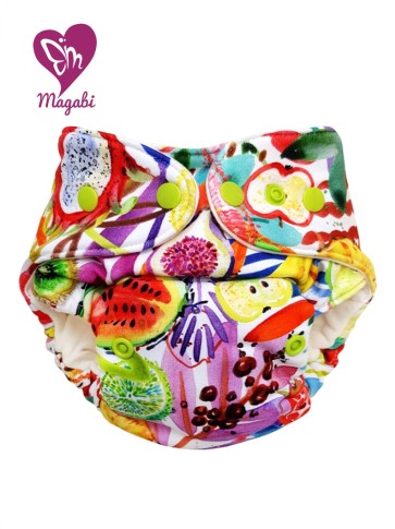 Cloth Diaper FITTED v2 Magabi SNAP