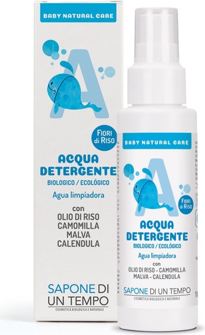 Acqua detergente baby fiori di riso - Sapone di un tempo