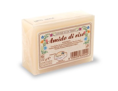Saponetta all'amido di riso - Sapone di un tempo