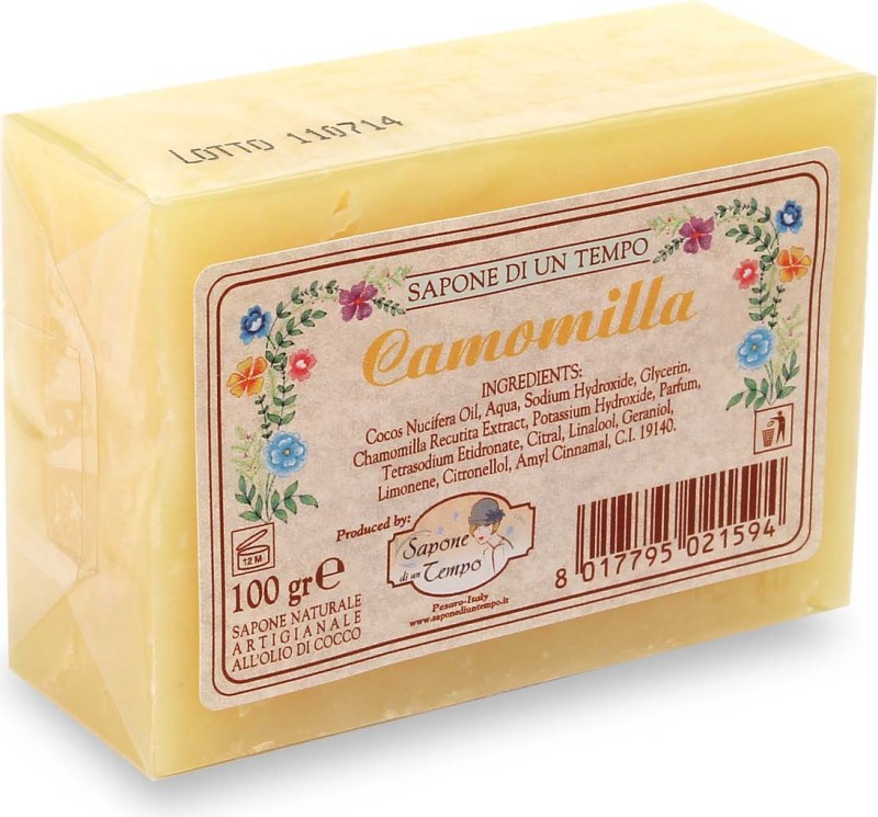 Saponetta alla camomilla - Sapone di un tempo Saponetta alla camomilla - Sapone di un tempo