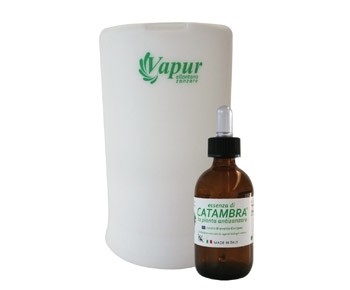 Diffuser with LED and ultrasound for Catambra anti-mosquito essence + 1 bottle of essence