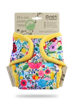 Cloth Diaper AIO Pocket Petit Lulu SNAP