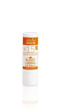 BURRO LABBRA BIO SOLARE SPF 15 - Officina Naturae