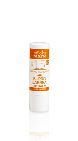 BURRO LABBRA BIO SOLARE SPF 15 - Officina Naturae