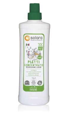 Detersivo Piatti Concentrato NO Profumo (1Lt) - Solara
