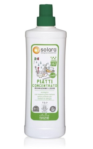 Detersivo Piatti Ecologico Concentrato Solara di Officina Naturae