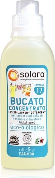 Detersivo Liquido concentrato Eco Bio 500ml Solara