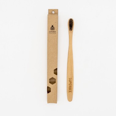 Superbee Adult Eco-Friendly Bamboo Toothbrush