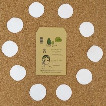 100% Avo&Cado cotton make-up remover pads