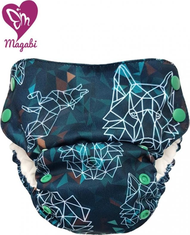 Washable Diaper AIO SIDE DOUBLE hemp Magabi