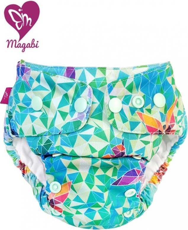 Cloth Diaper AIO S hemp + Magabi microfleece
