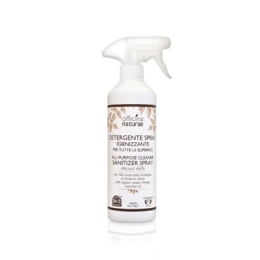 Sanitizing Spray Detergent for all Officina Naturae surfaces
