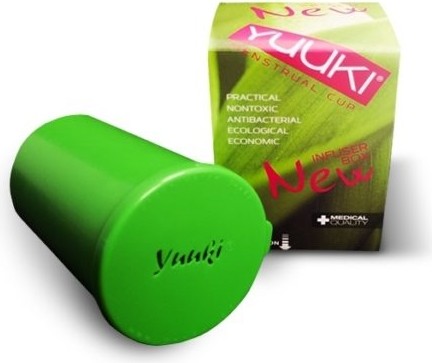 Coppetta mestruale SOFT + box microonde Yuuki